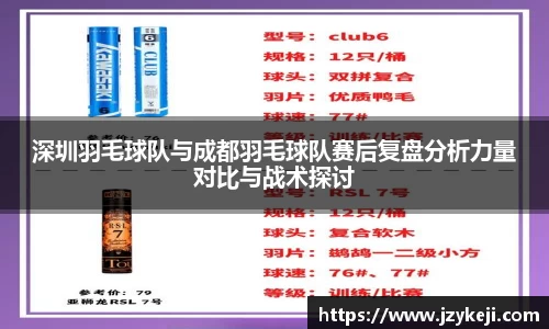 深圳羽毛球队与成都羽毛球队赛后复盘分析力量对比与战术探讨
