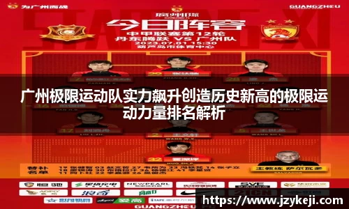 广州极限运动队实力飙升创造历史新高的极限运动力量排名解析